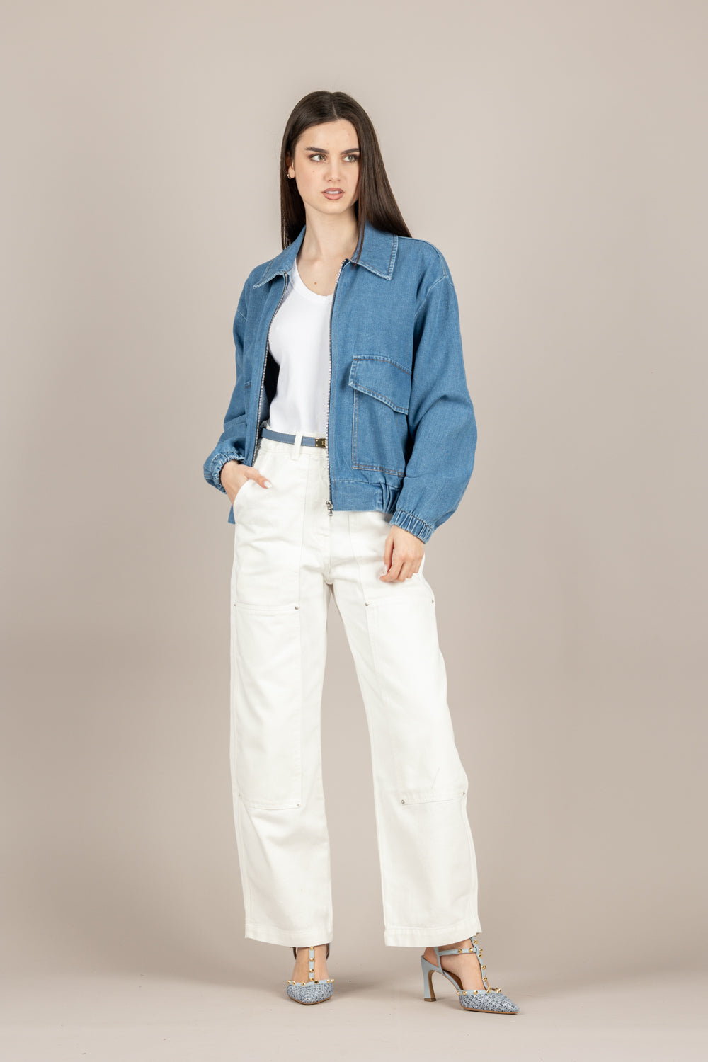 DIXIE - V648A021 - GIUBBOTTO DENIM