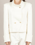 IMPERIAL - VHT0LQW - GIUBBOTTO OFF-WHITE