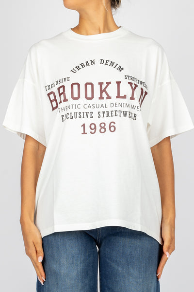 VICOLO - RS0165 - T-SHIRT BROOKLIN OVER