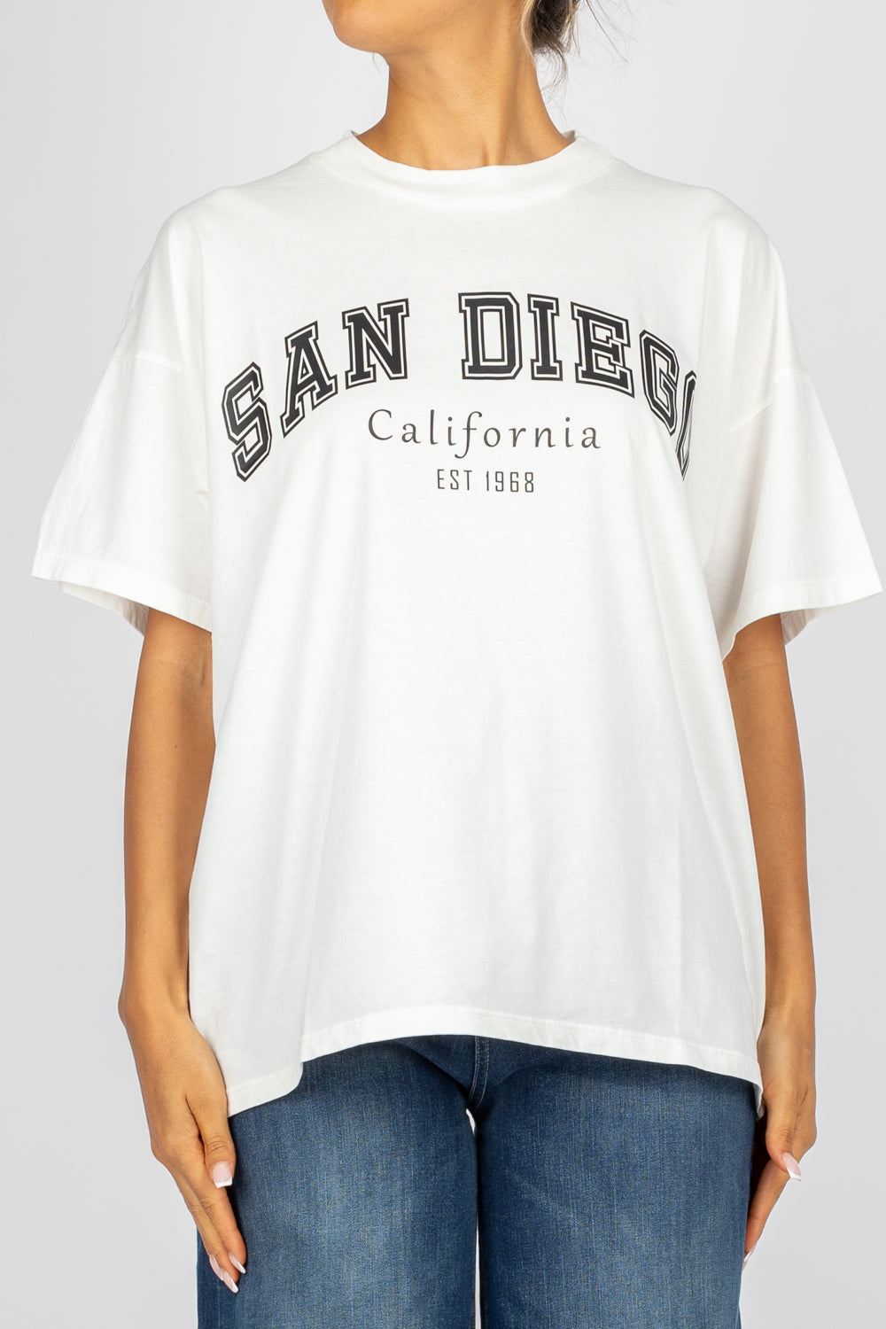 VICOLO - RS0164 - T-SHIRT OVER SAN DIEGO