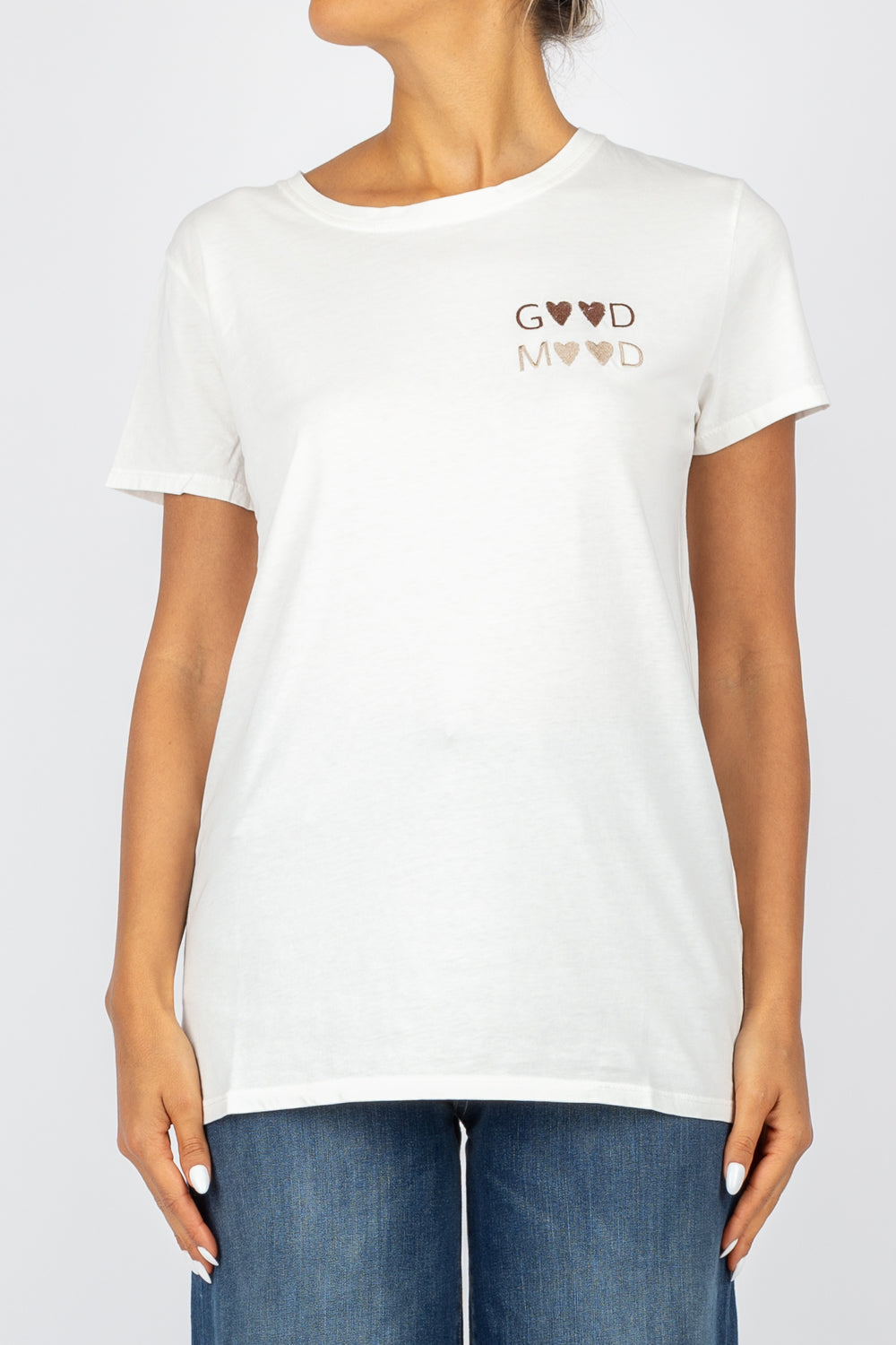 VICOLO - RS0141 - T-SHIRT GOOD MOOD