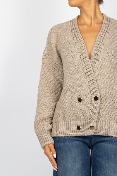 VICOLO - 33075S - CARDIGAN DOPPIO PETTO