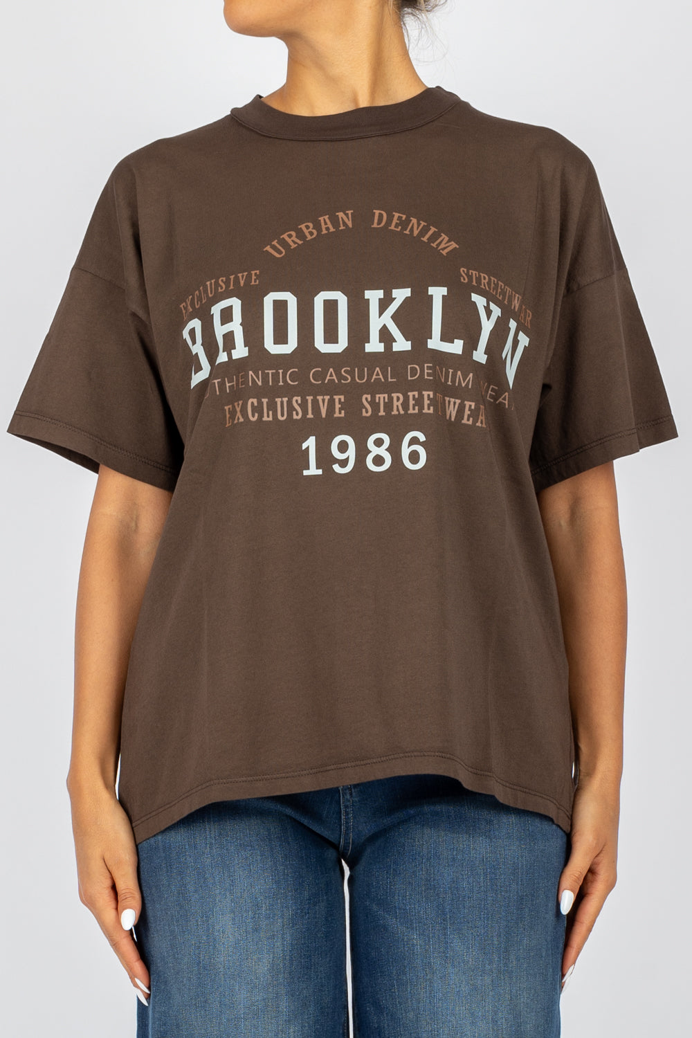 VICOLO - RS0165 - T-SHIRT BROOKLIN OVER