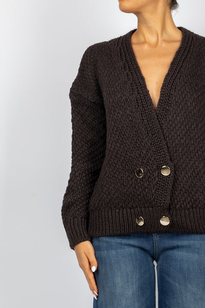 VICOLO - 33075S - CARDIGAN DOPPIO PETTO