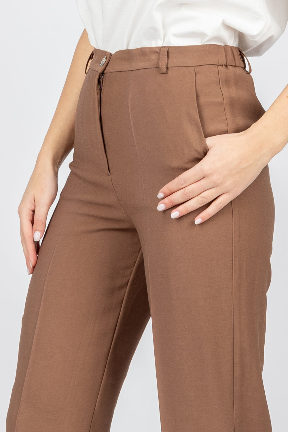 VICOLO - TD0268- PANTALONE A SIGARETTA