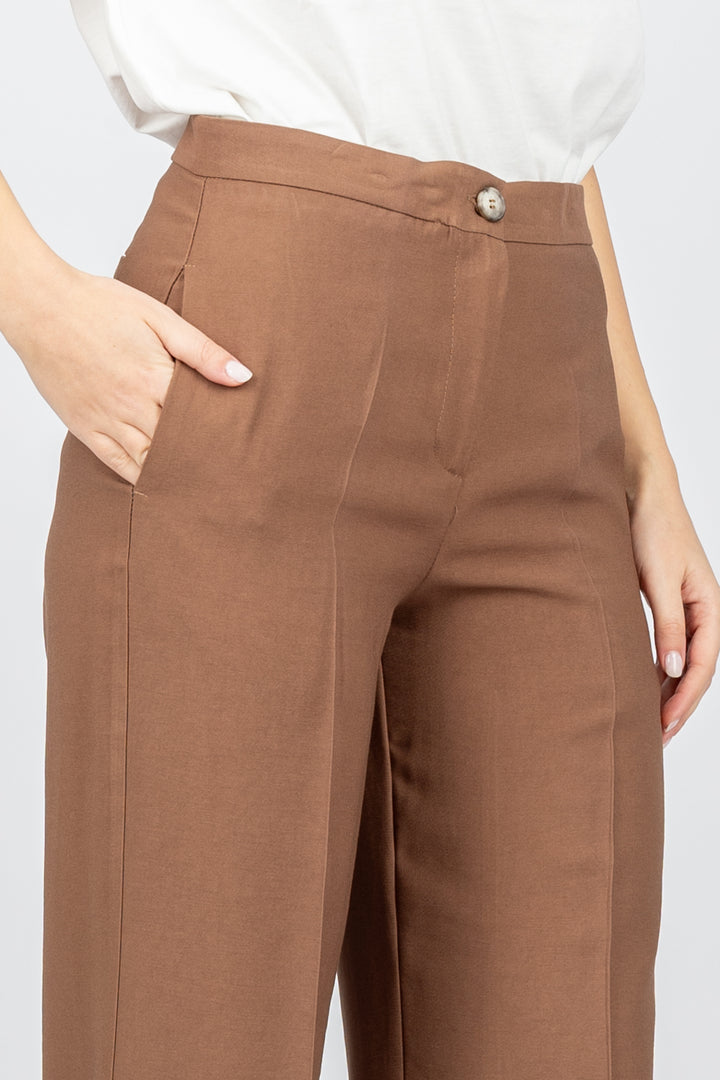 VICOLO - TD0074- PANTALONE A PALAZZO