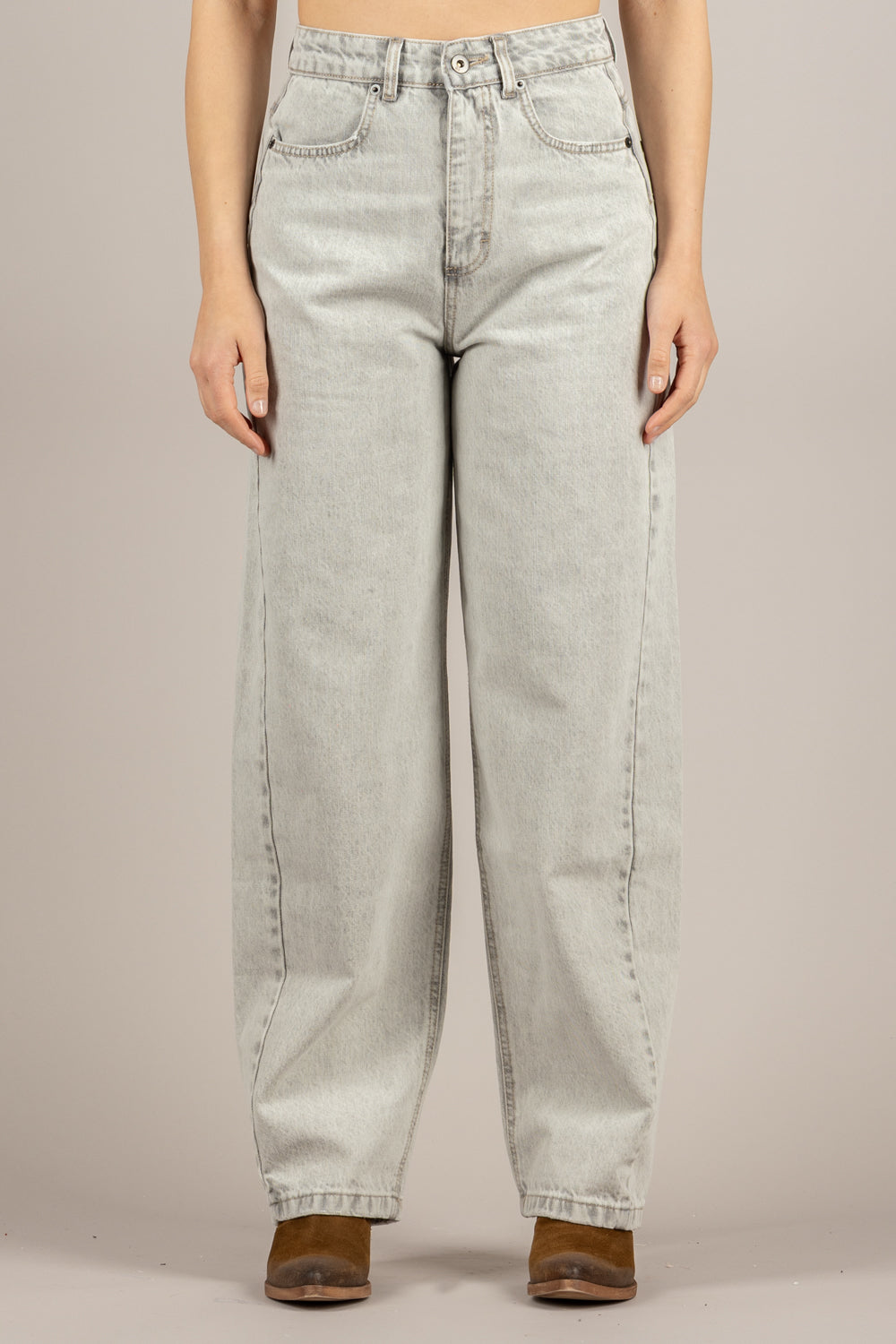 BLOOM - CANDY-M-GREY - JEANS GRIGIO