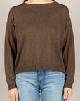 TENSIONE IN - D90162 - MAGLIA FILO LUREX MORO