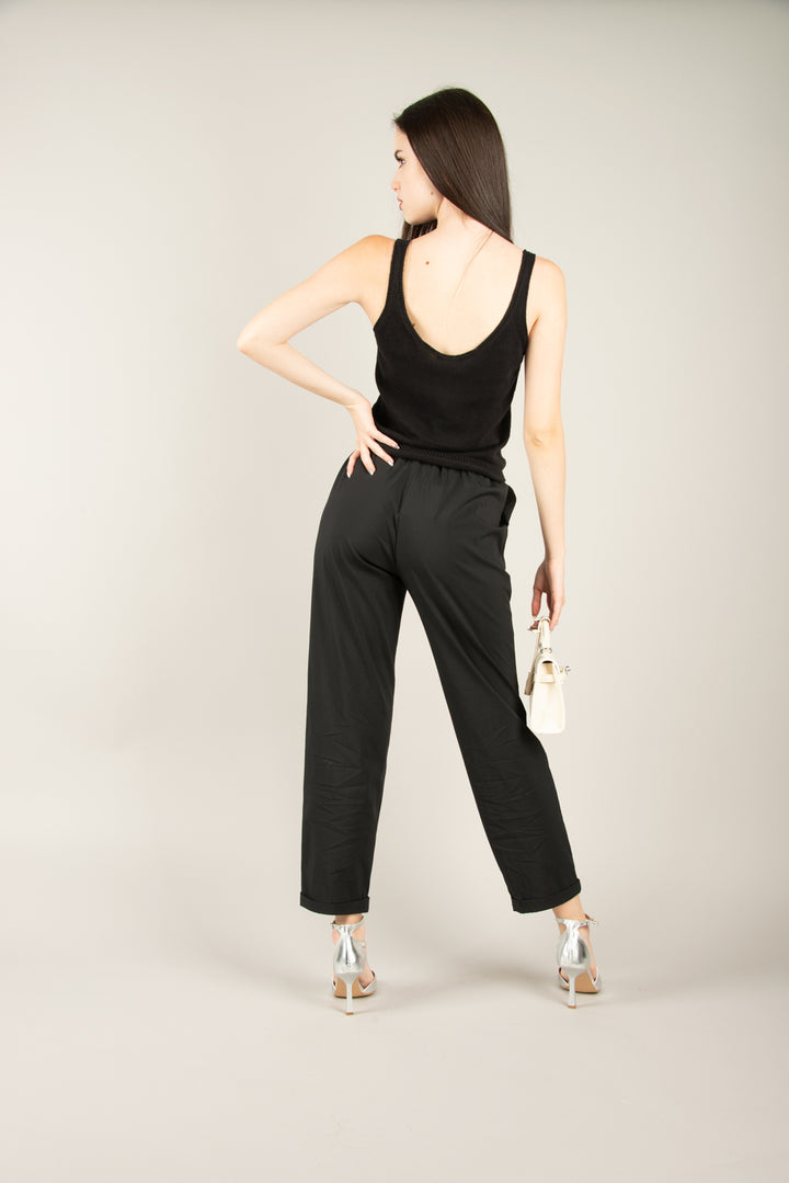 VICOLO - TD2154 - PANTALONE CON LACCIO