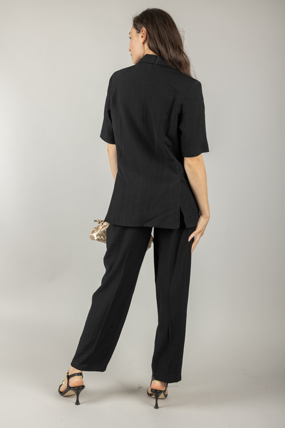 TENSIONE IN - 25P7626 - PANTALONE CON CINTA