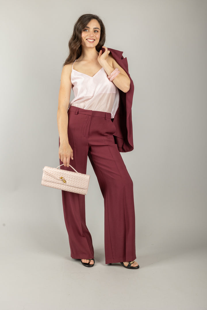 EMUNA - PE25050 - PANTALONE A PALAZZO