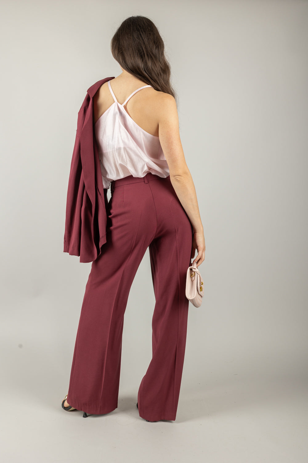 EMUNA - PE25050 - PANTALONE A PALAZZO