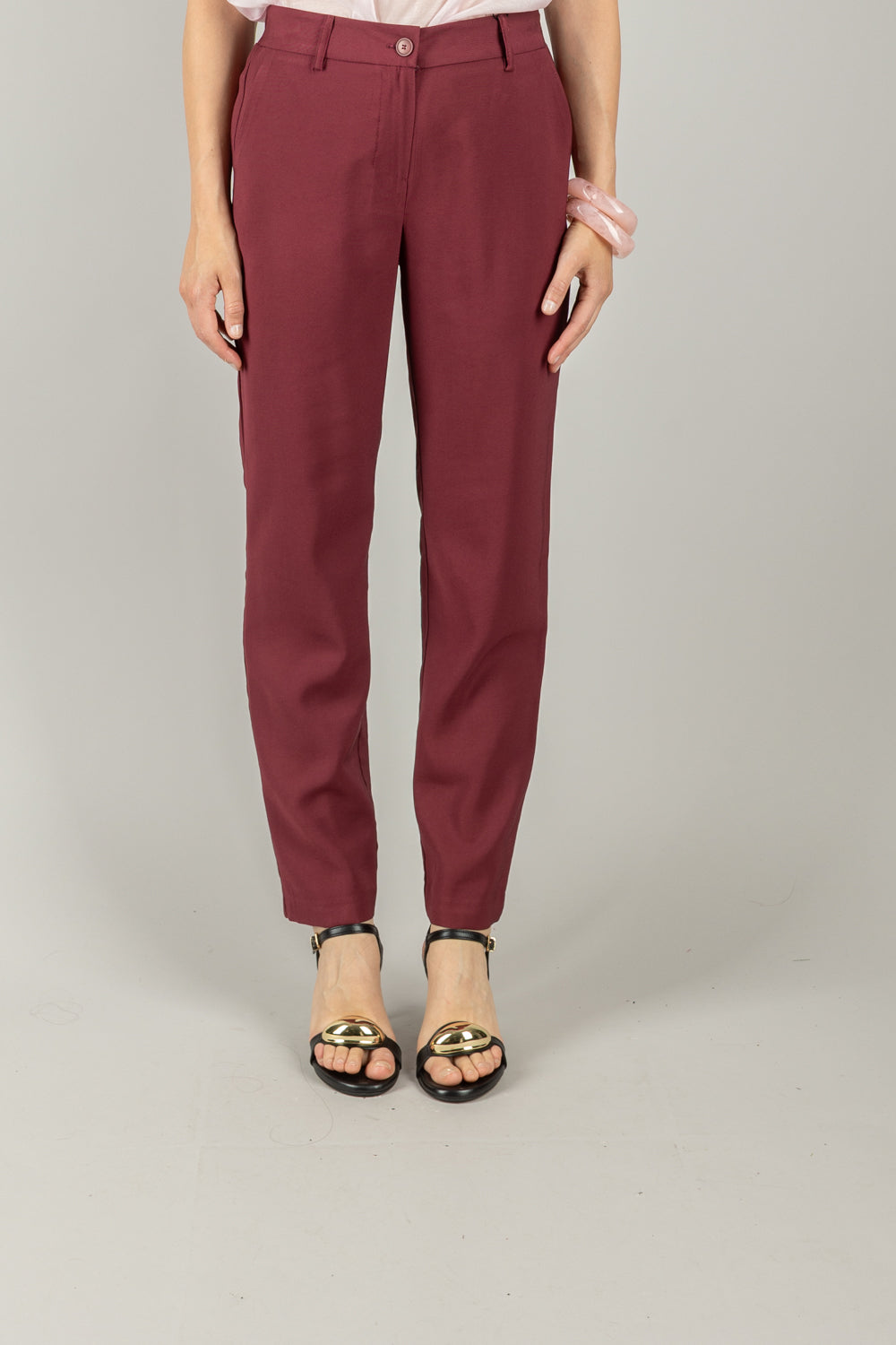 EMUNA - PE25219 - PANTALONE A SIGARETTA