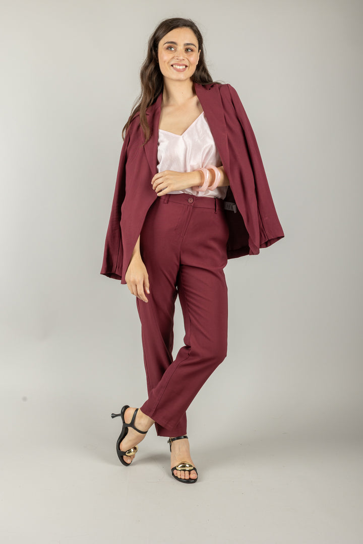 EMUNA - PE25219 - PANTALONE A SIGARETTA