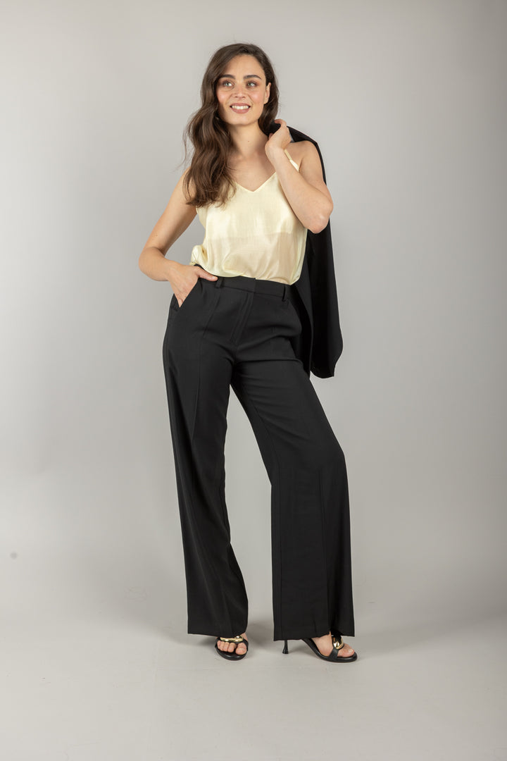 EMUNA - PE25050 - PANTALONE A PALAZZO
