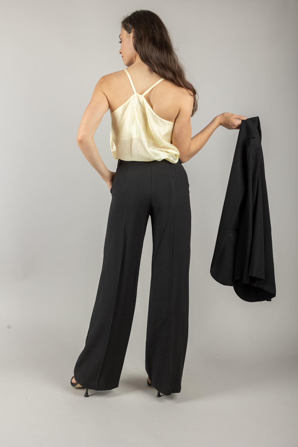 EMUNA - PE25050 - PANTALONE A PALAZZO