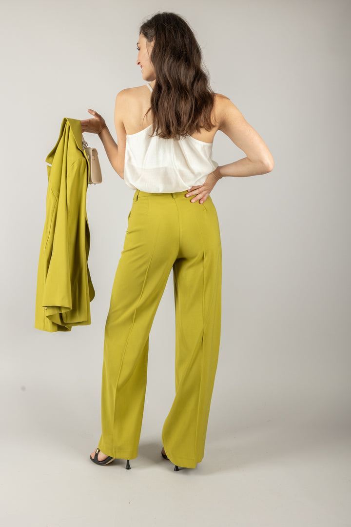 EMUNA - PE25050 - PANTALONE A PALAZZO