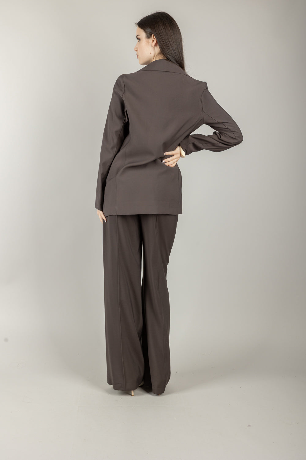 EMUNA - PE25050 - PANTALONE A PALAZZO