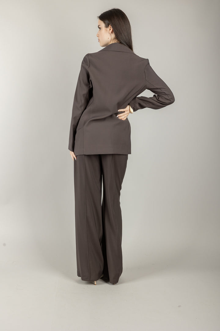 EMUNA - PE25050 - PANTALONE A PALAZZO