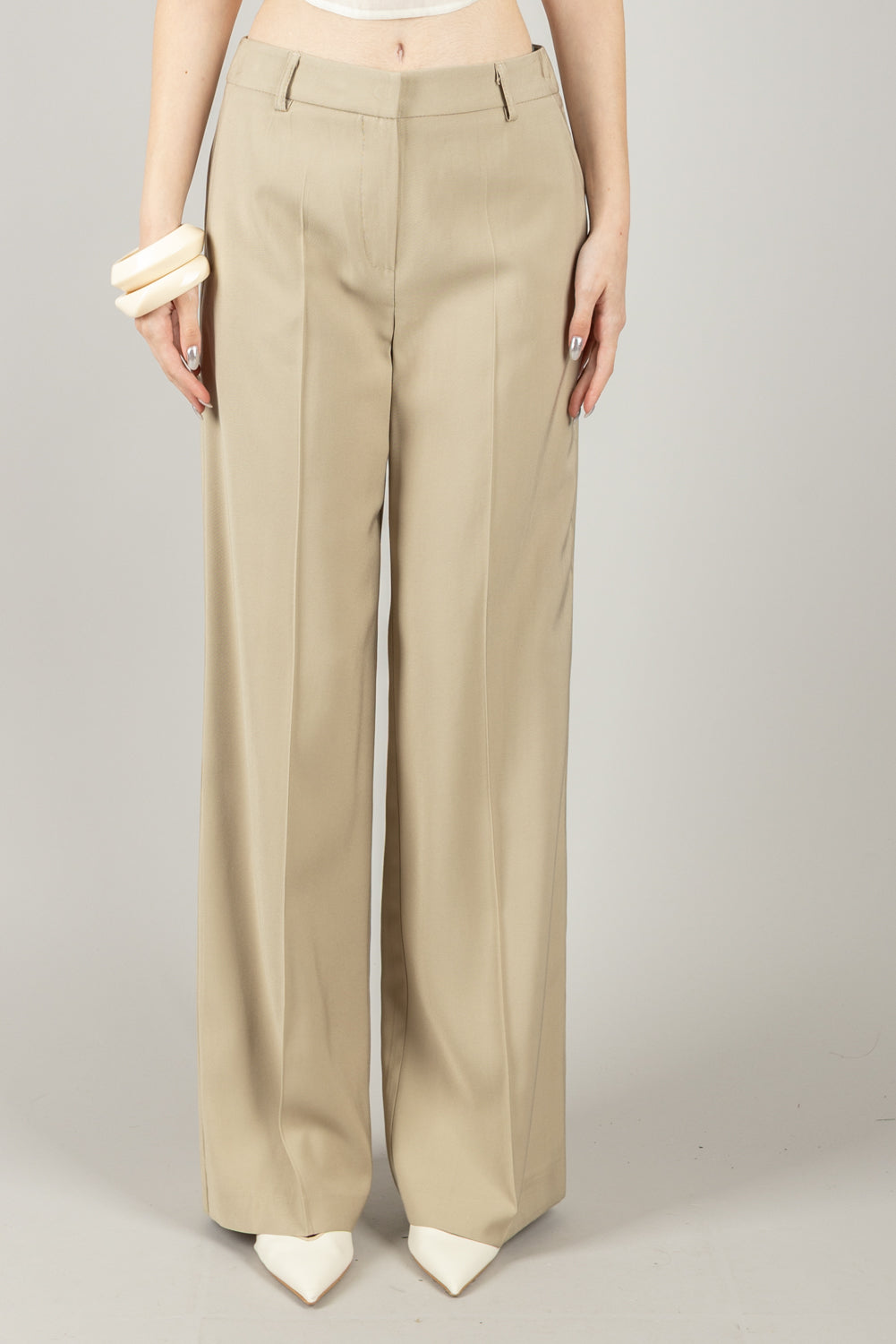 EMUNA - PE25050 - PANTALONE A PALAZZO