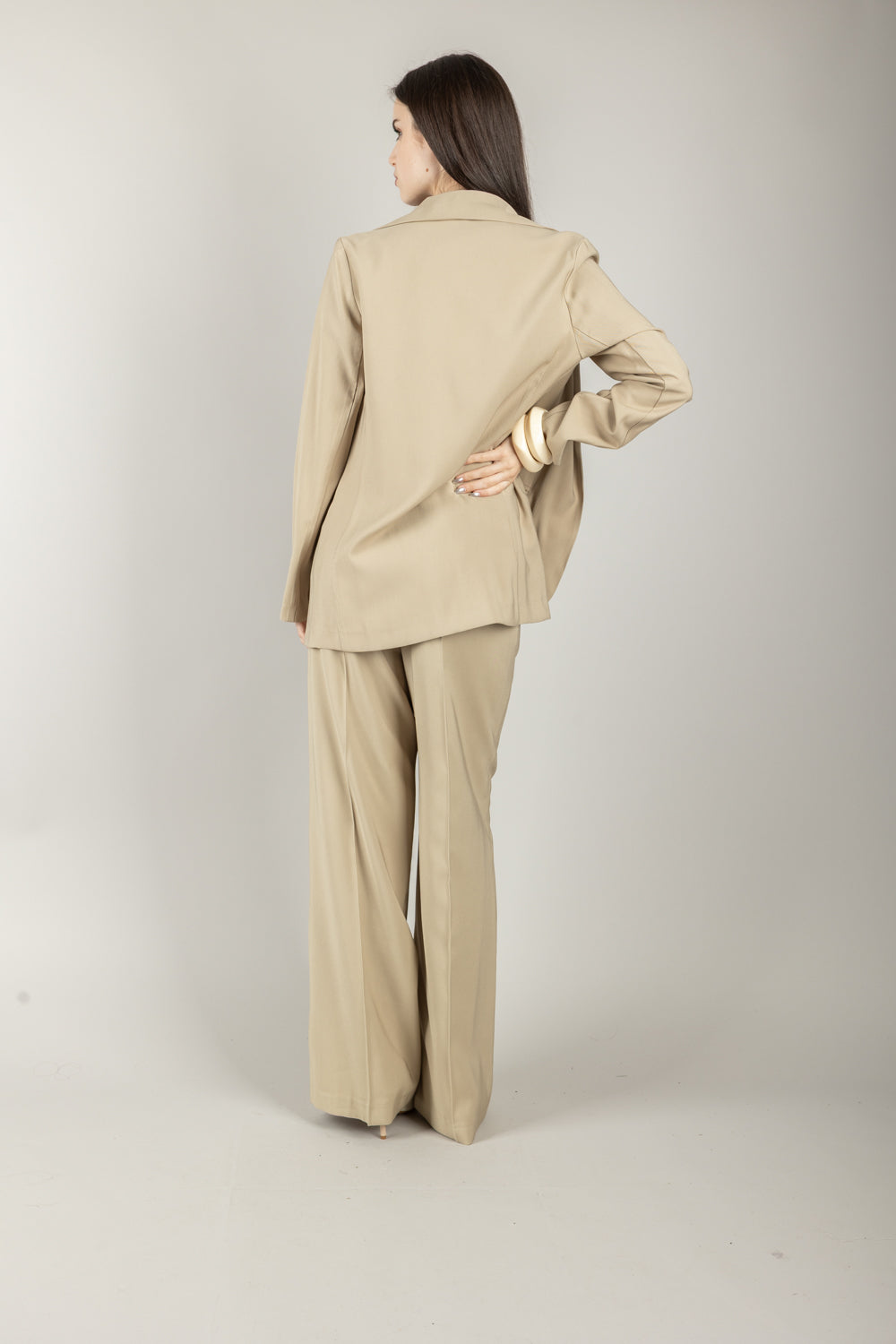 EMUNA - PE25050 - PANTALONE A PALAZZO