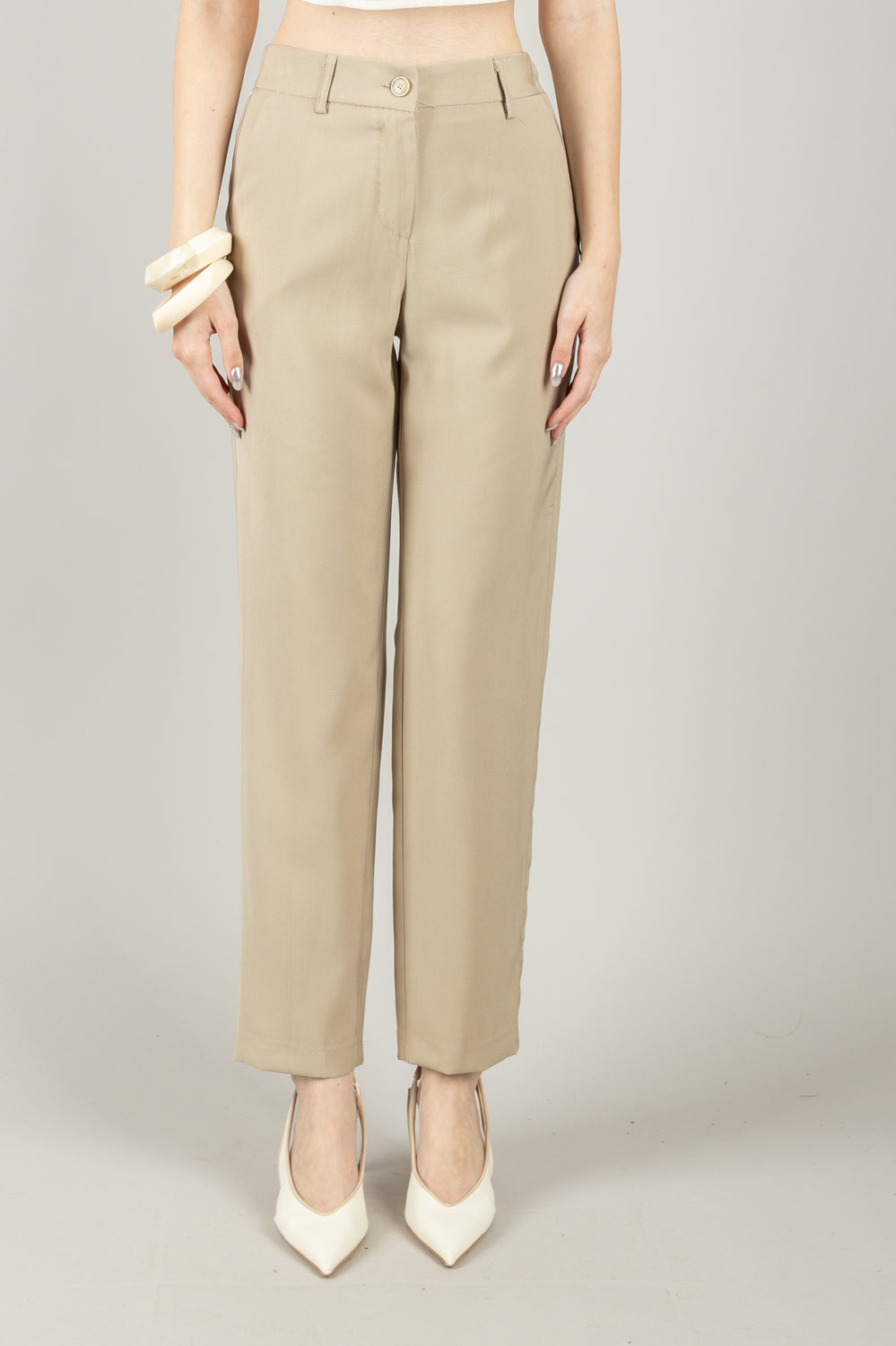 EMUNA - PE25219 - PANTALONE A SIGARETTA
