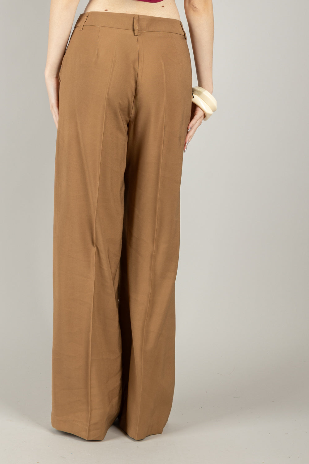 EMUNA - PE25050 - PANTALONE A PALAZZO