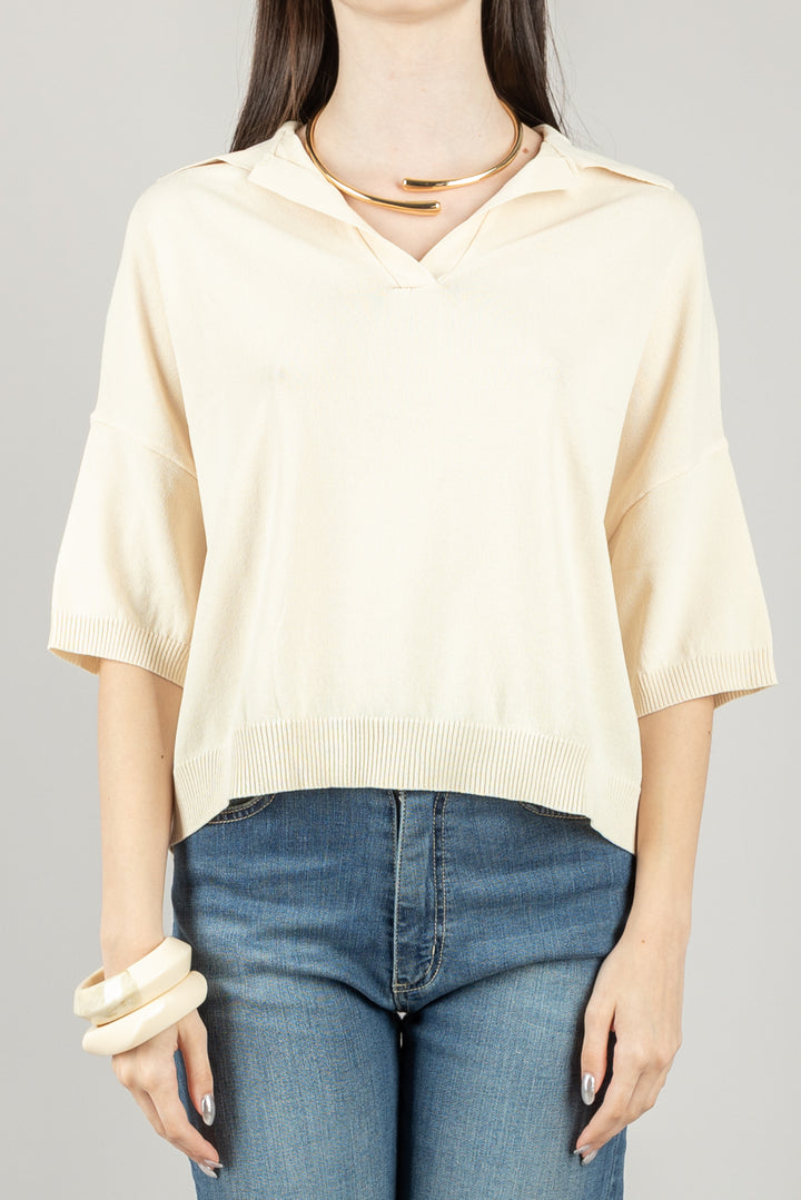VICOLO - 22152D - MAGLIA POLO OVER