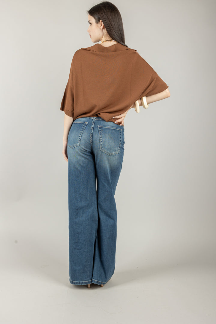 VICOLO - 22152D - MAGLIA POLO OVER