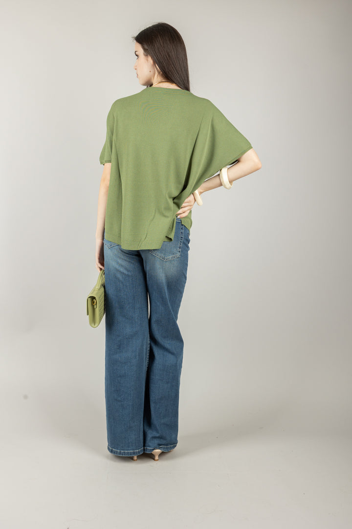TENSIONE IN - 52307 - MAGLIA OVER CROP