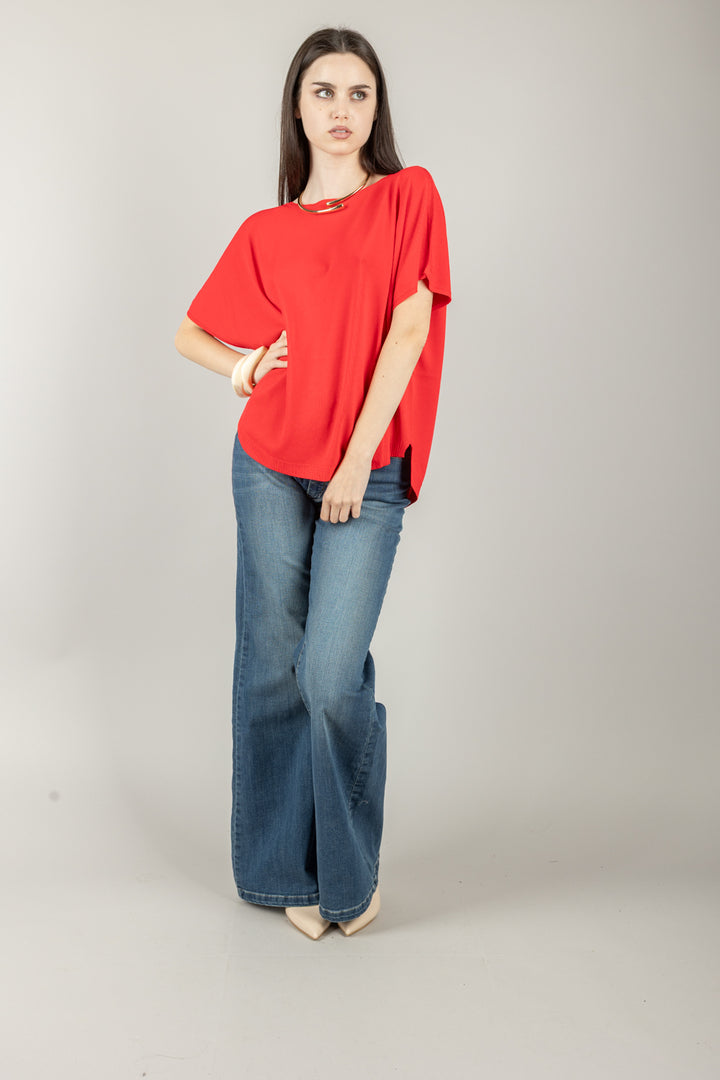 TENSIONE IN - 52307 - MAGLIA OVER CROP