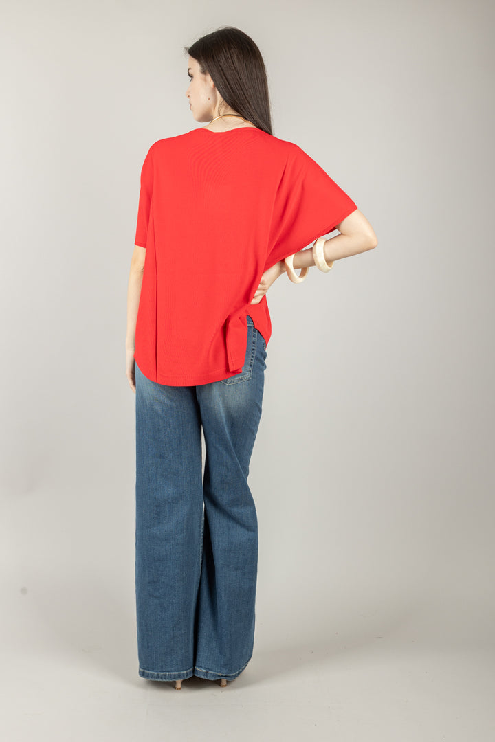 TENSIONE IN - 52307 - MAGLIA OVER CROP