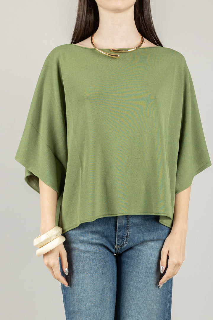 TENSIONE IN - 321563 - MAGLIA OVER  MANICA 3/4