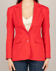 DIXIE - JDNRWPO - GIACCA FIT DUE BOTTONI ROSSA