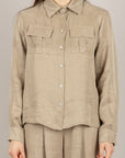 TENSIONE IN - PE26-2275 - CAMICIA CON TASCHINI CALCE