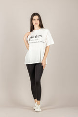 VICOLO - RAB0380 - T-SHIRT PILATES NATURALE